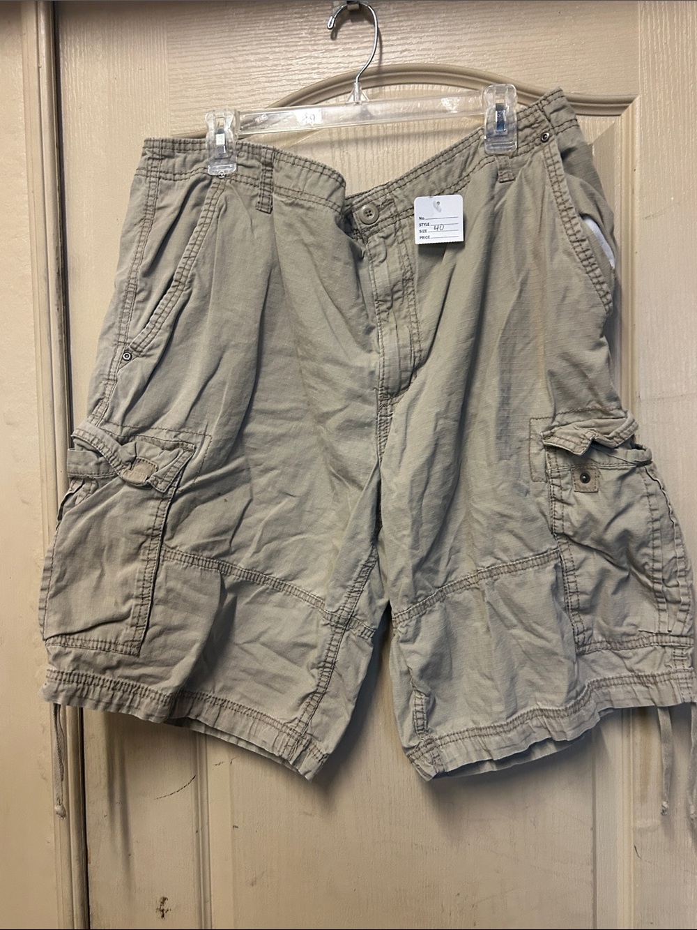 OP Men's Cargo Shorts in Light Tan BBR